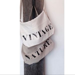 Linen Messenger Bag - “Nature”